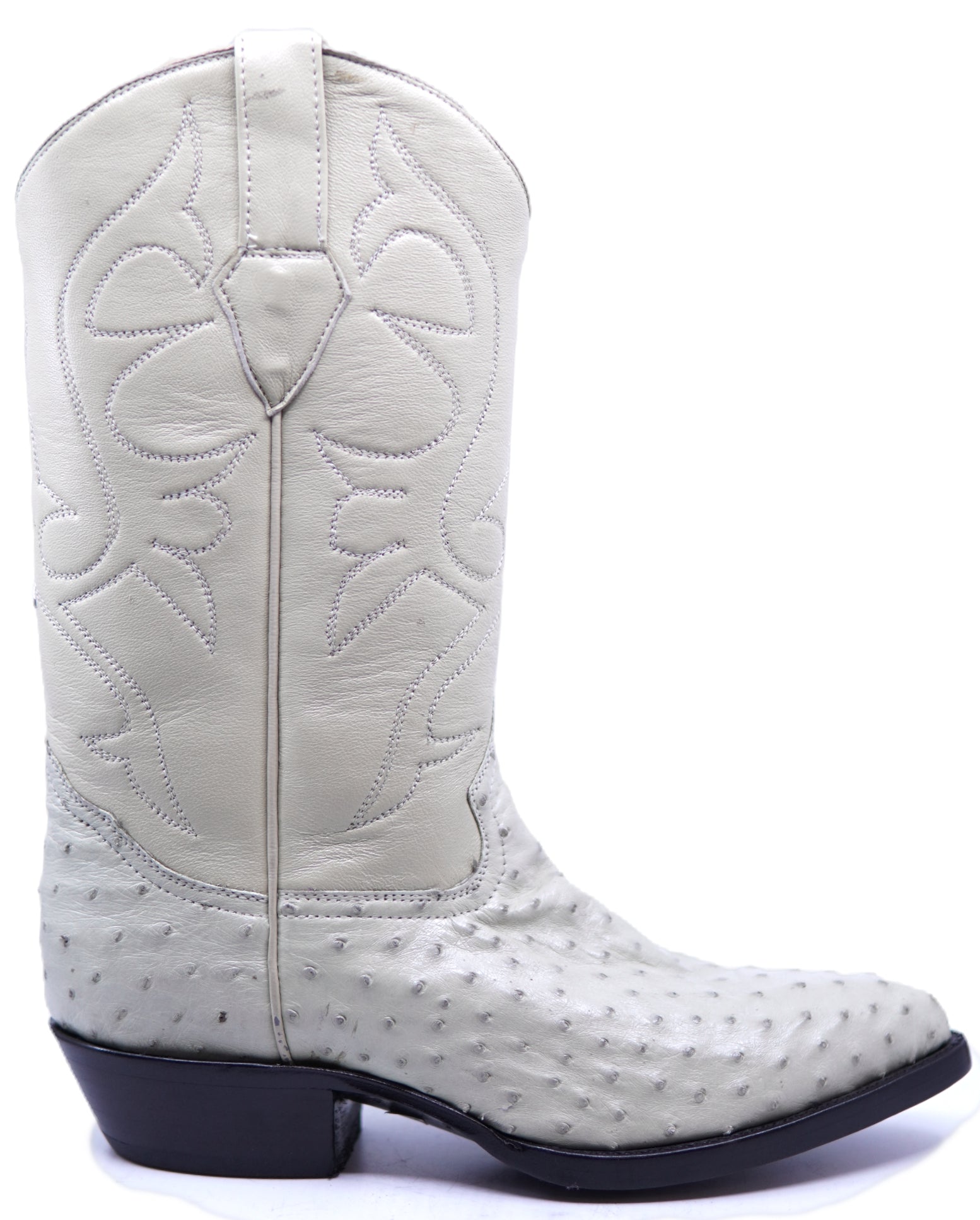 Genuine Ostrich Cowboy Boots image 0