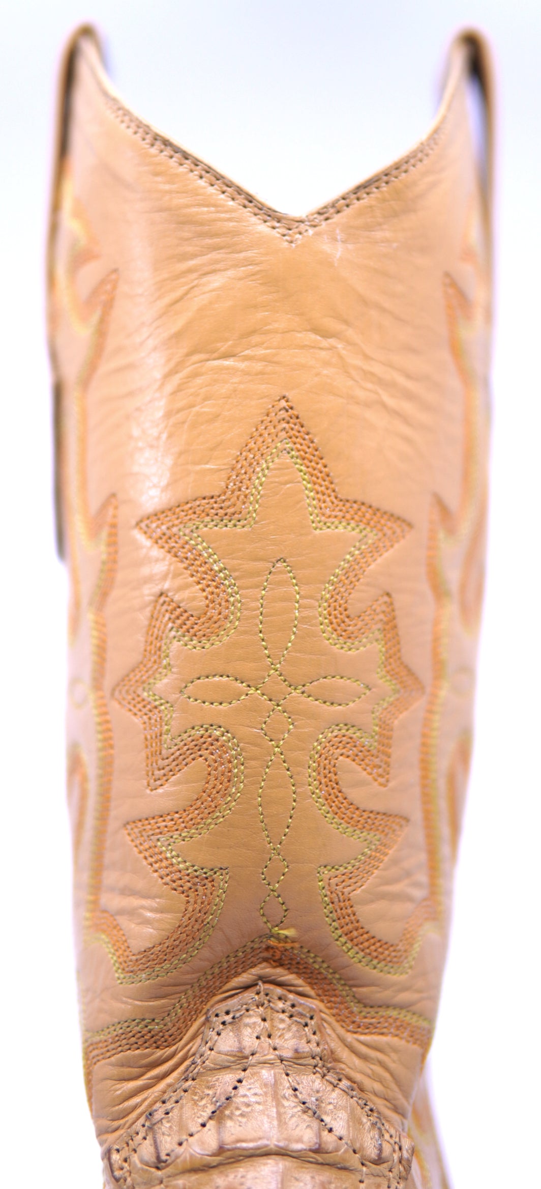 Genuine Caiman Tail Cowboy Boots image 4