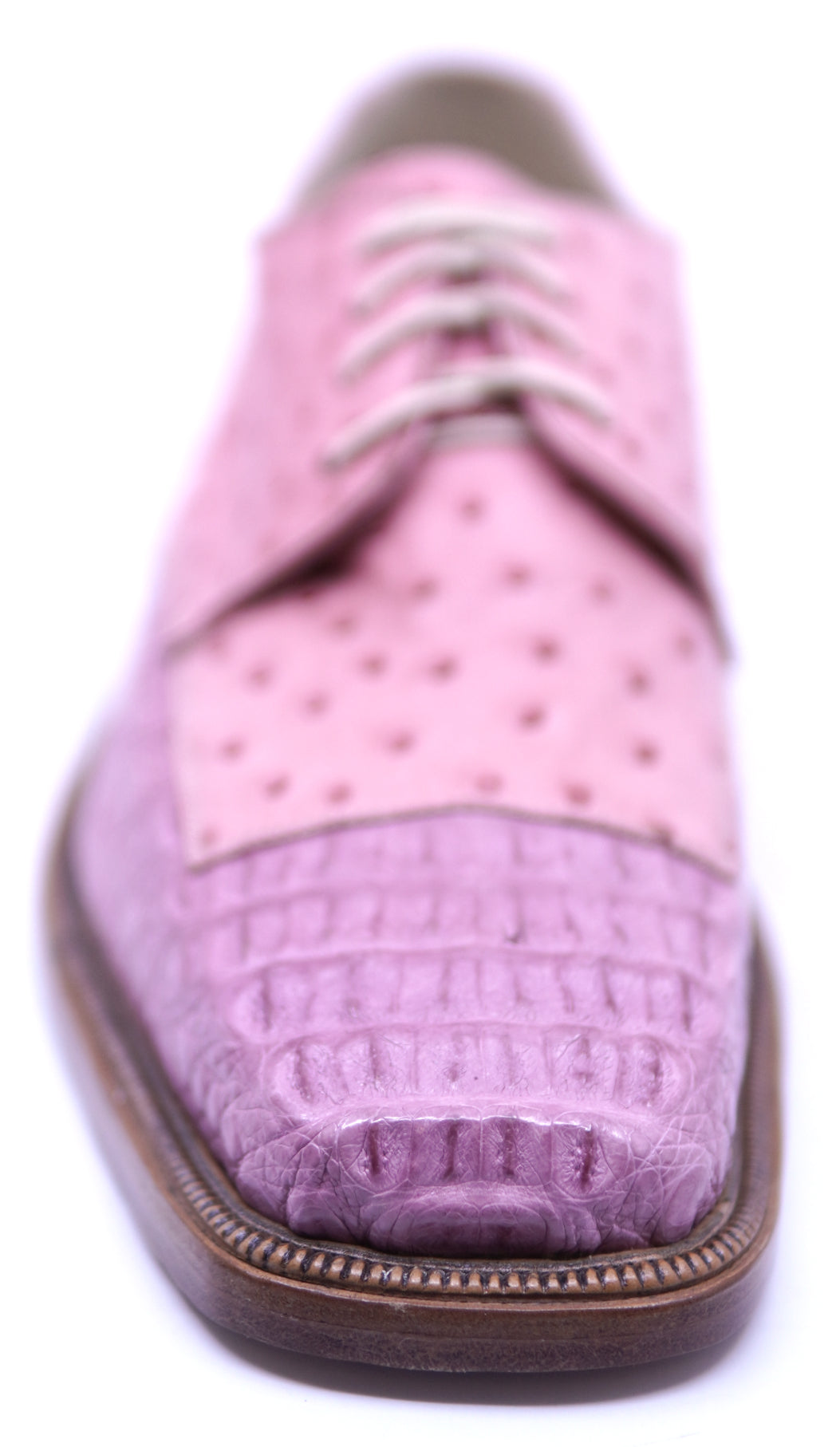 Genuine Ostrich & Crocodile HB Dress Shoe 12-US Men's image 3