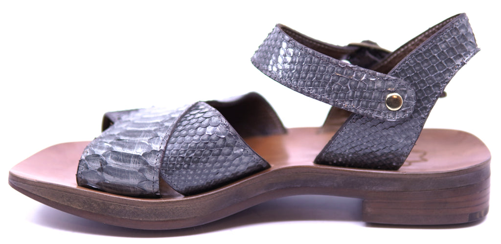 Genuine Unisex Snake Strap Sandals image 1