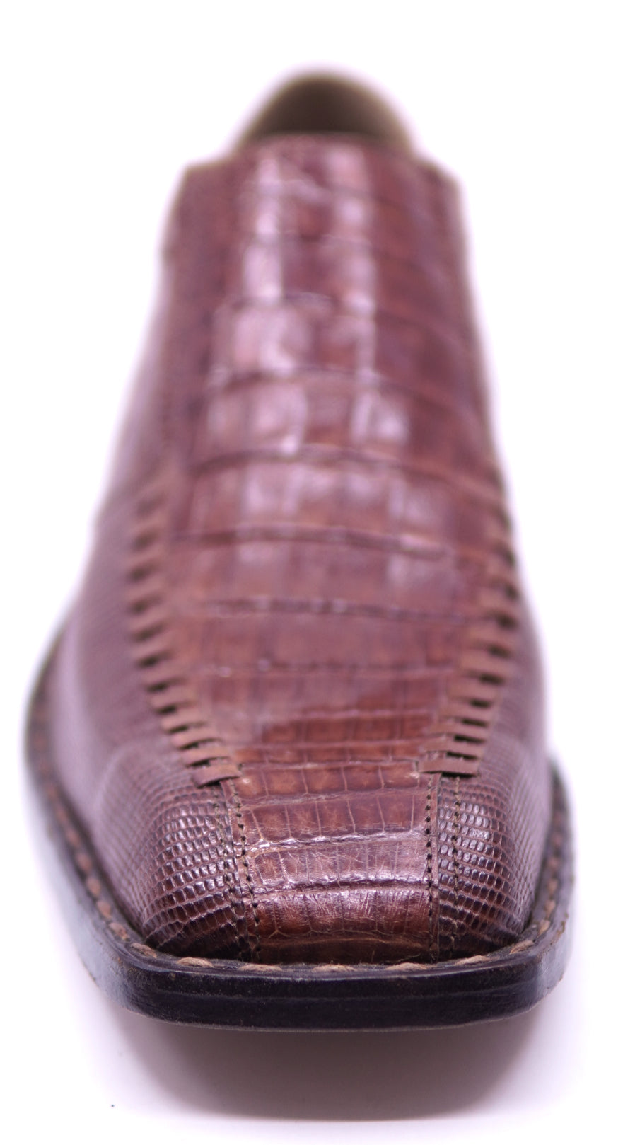 Genuine Crocodile & Lizard Loafer Dress Shoe image 3
