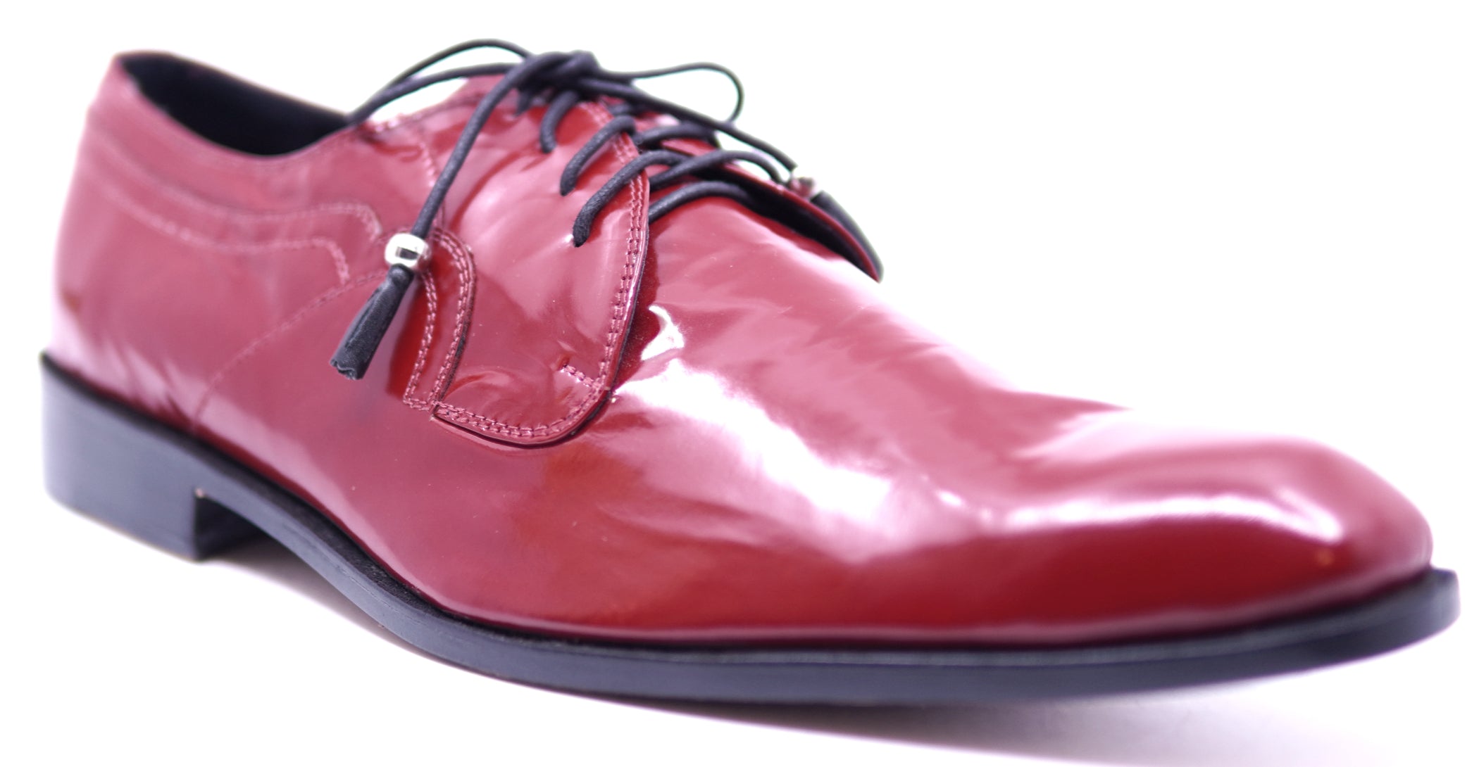 Genuine Red Patent Leather Dress Shoe 12.5- US Men's image 2