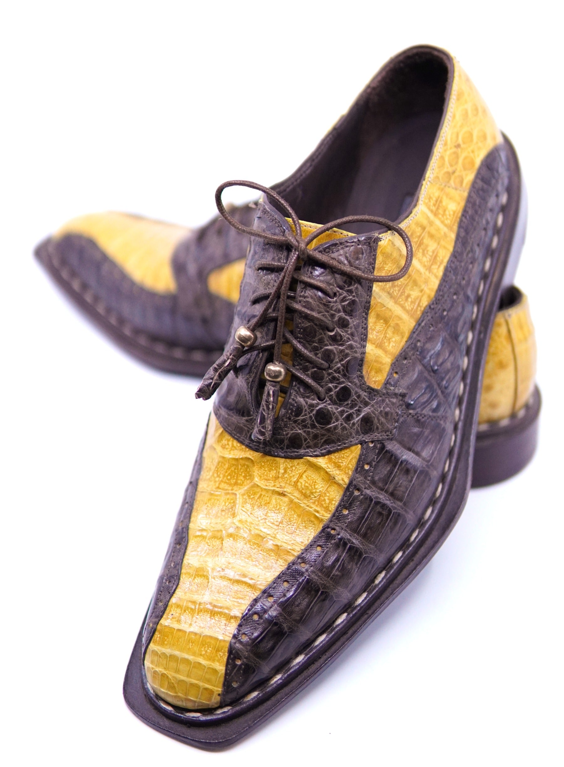 Full Crocodile Belly Dress Shoes US 10.5 image 1