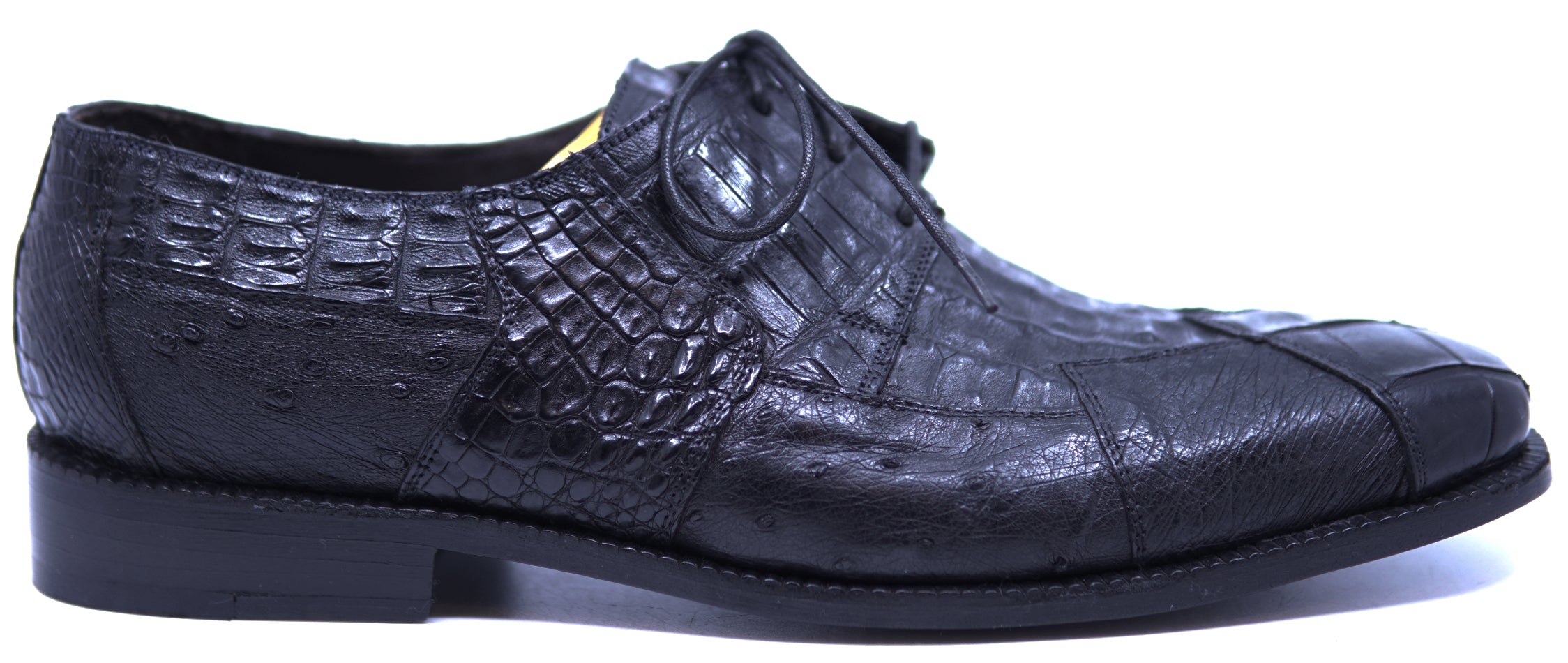 Genuine Alligator & Ostrich 007 Dress Shoe 12.5-US Men's image 0