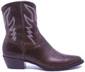 Dark Brown Leather Botin image 0