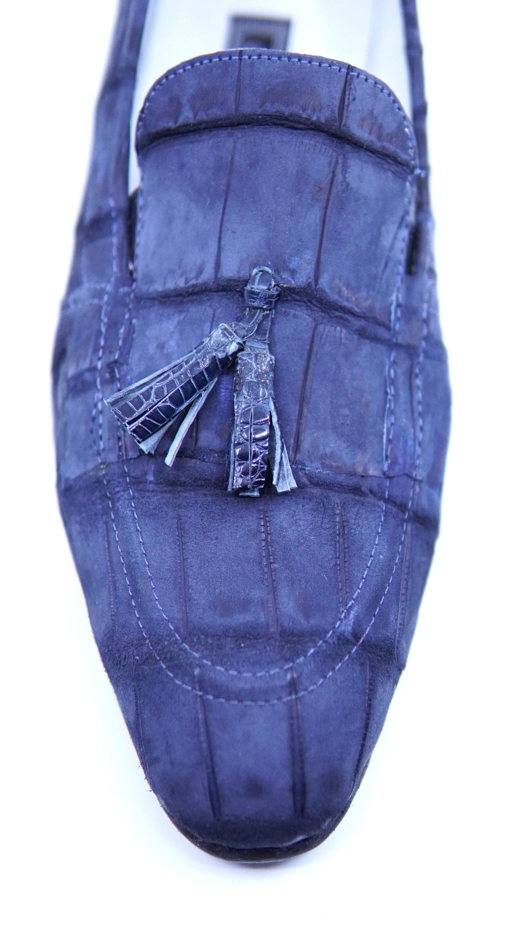 Full Suede Alligator Loafers US 13 image 1