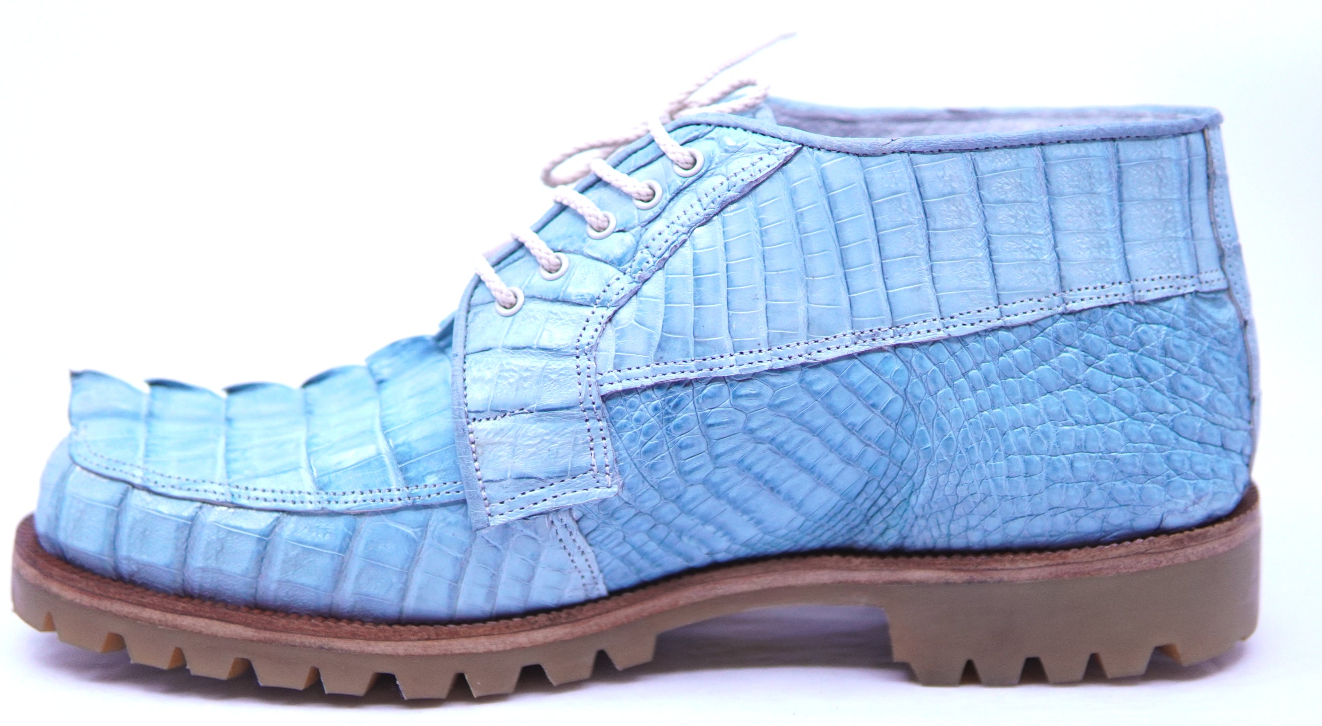Caiman Tail Ankle Boots image 1