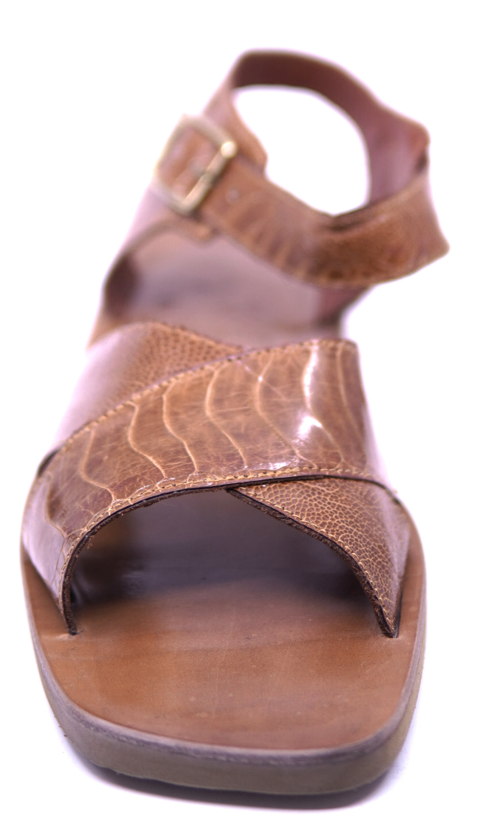 Genuine Unisex Ostrich Leg Sandals image 3