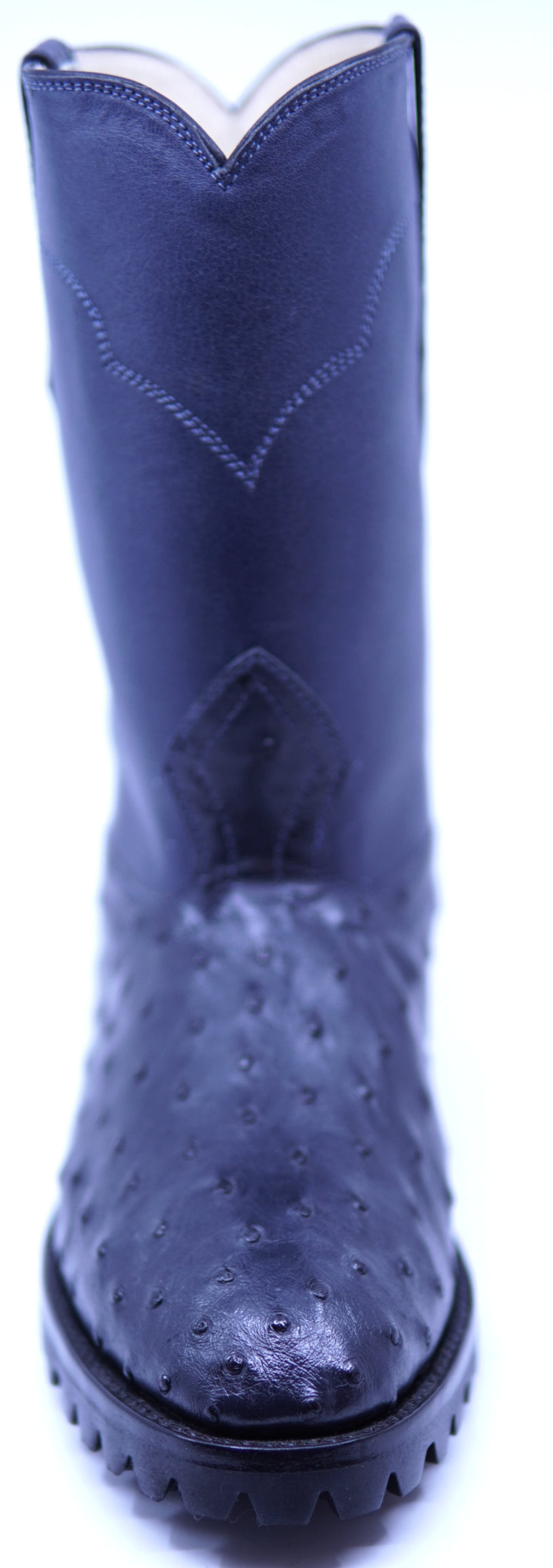 Genuine Ostrich Roper Boots image 3
