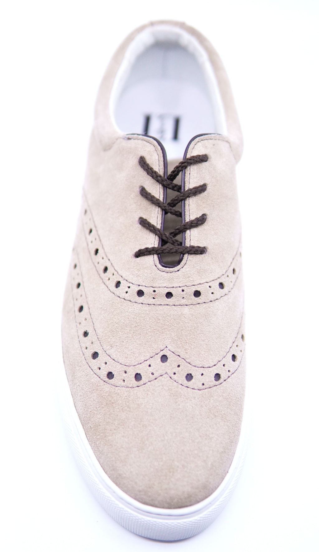 Beige Suede Sneaker US 10.5 image 1