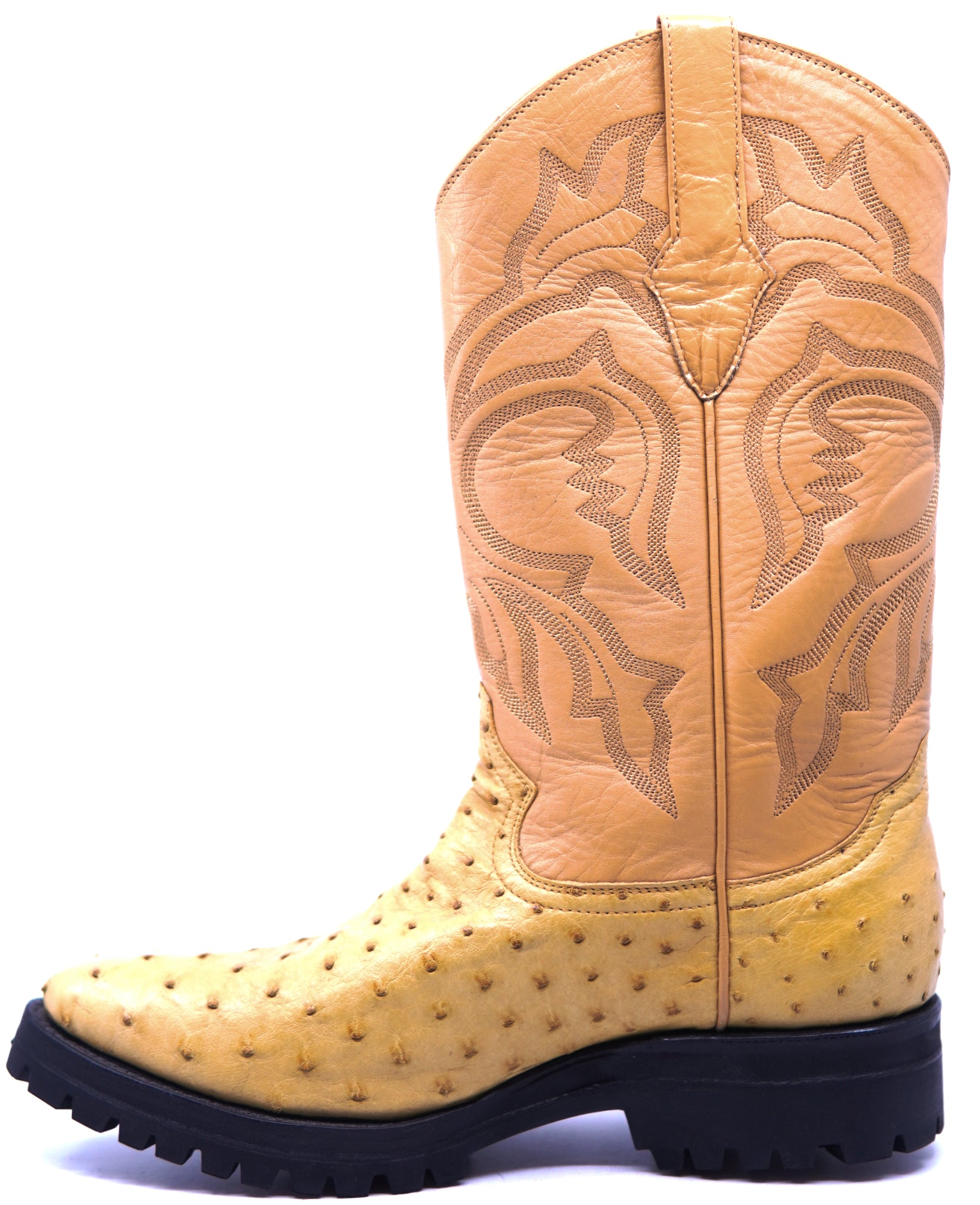 Genuine Ostrich Motorcycle Boots image 1