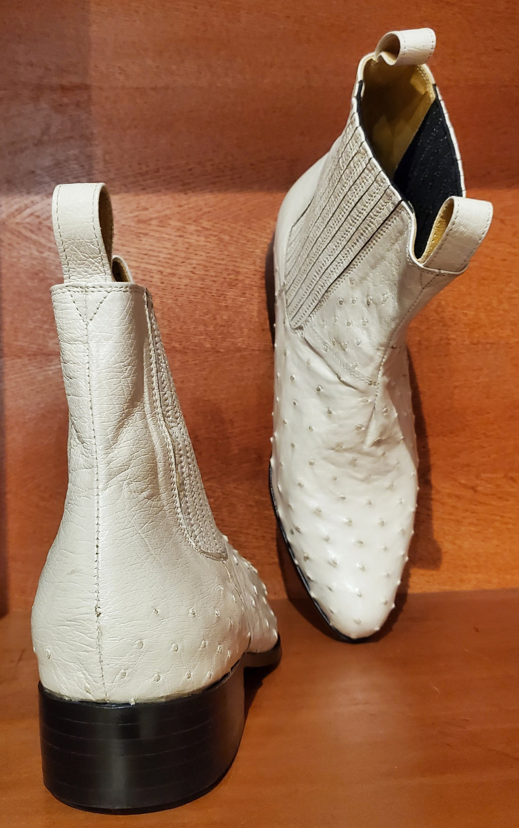 Full Ostrich Botin US Men's 10.5 image 2