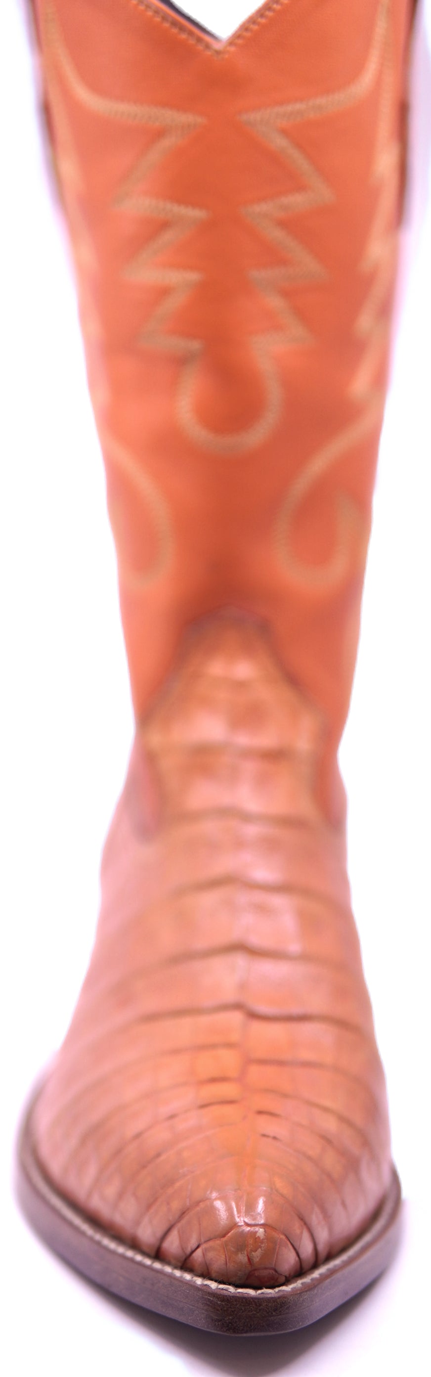 Genuine Caiman Belly Cowboy Boots image 3