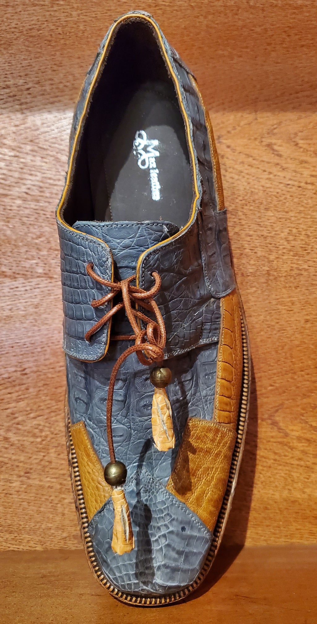 Crocodile & Ostrich Leg 007 US Men's 10.5 image 2