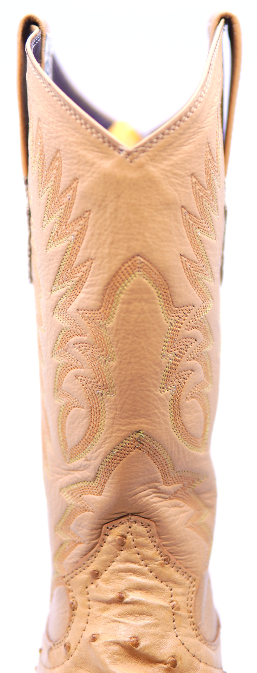 Genuine ostrich Cowboy Boots image 4