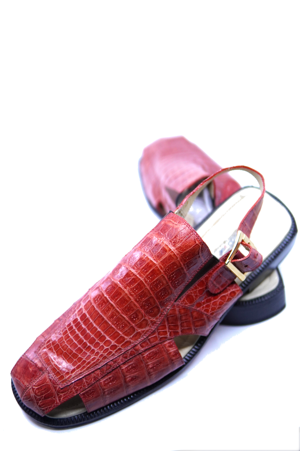 Full Red Croc Sandals US 14 image 2