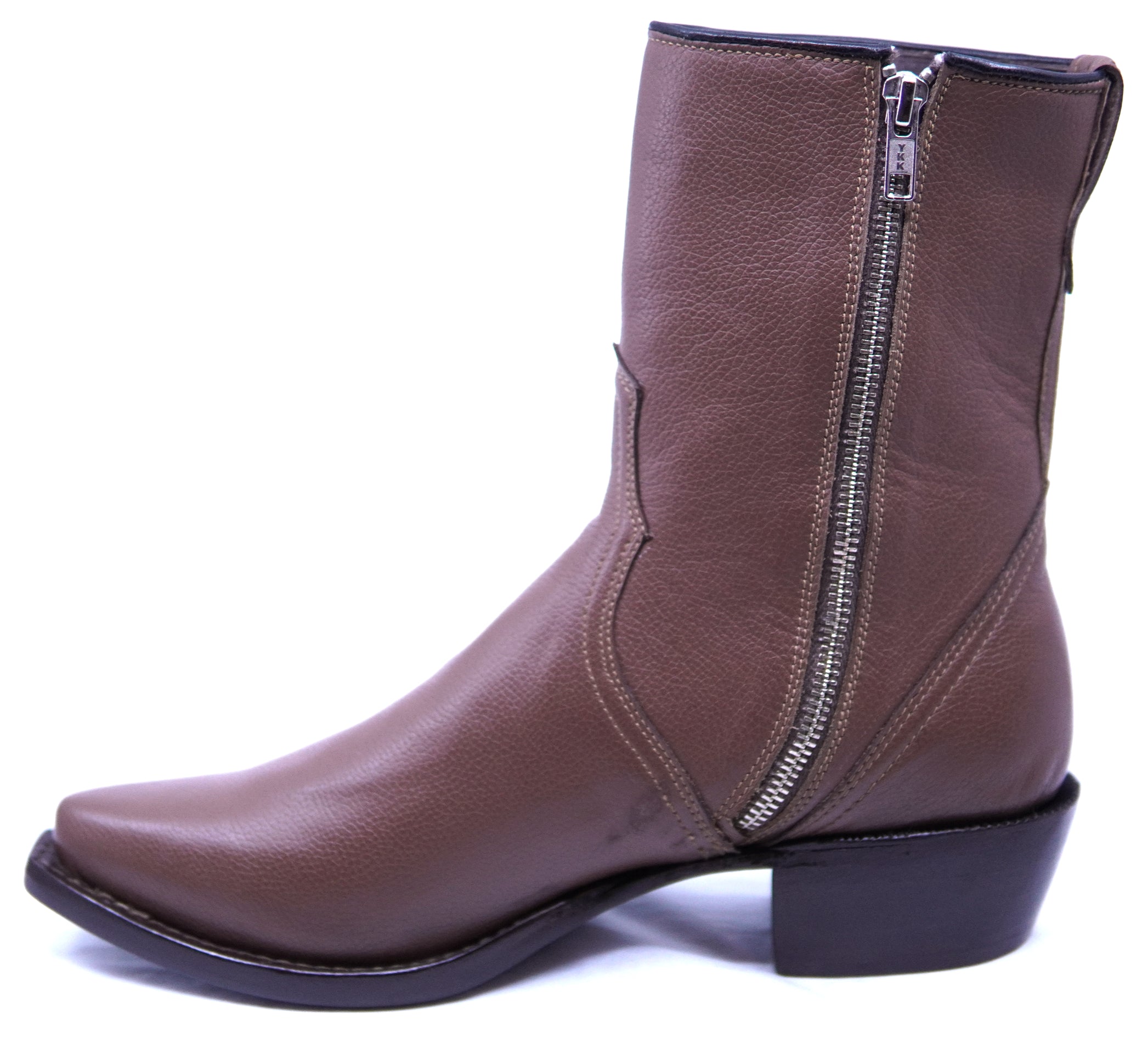 Full Leather Zipper Boot image 1