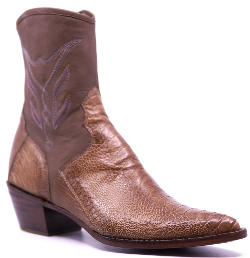 Genuine Ostrich Leg Botin image 2