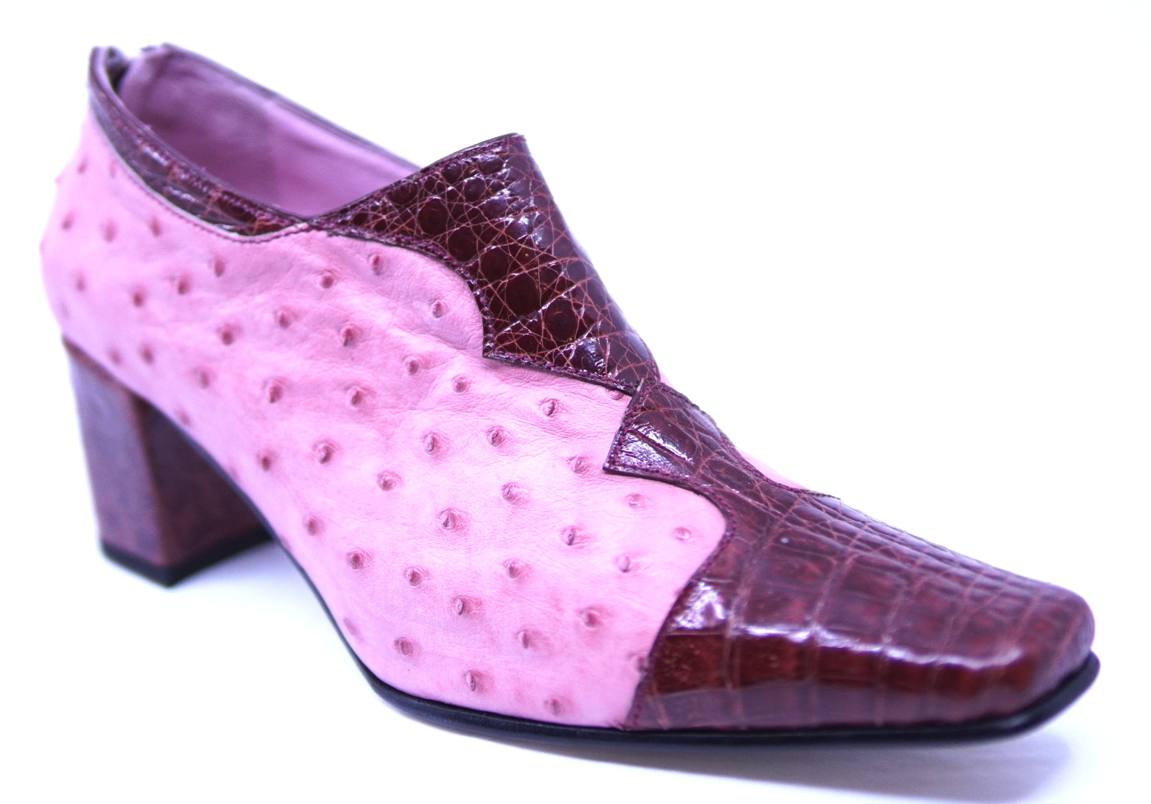 Ostrich & Crocodile Heel 7.5-US Women's image 2