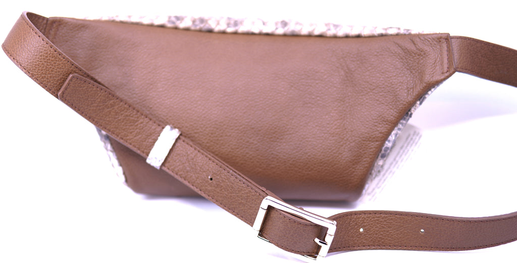 Natural Color Snake Fanny Pack image 1