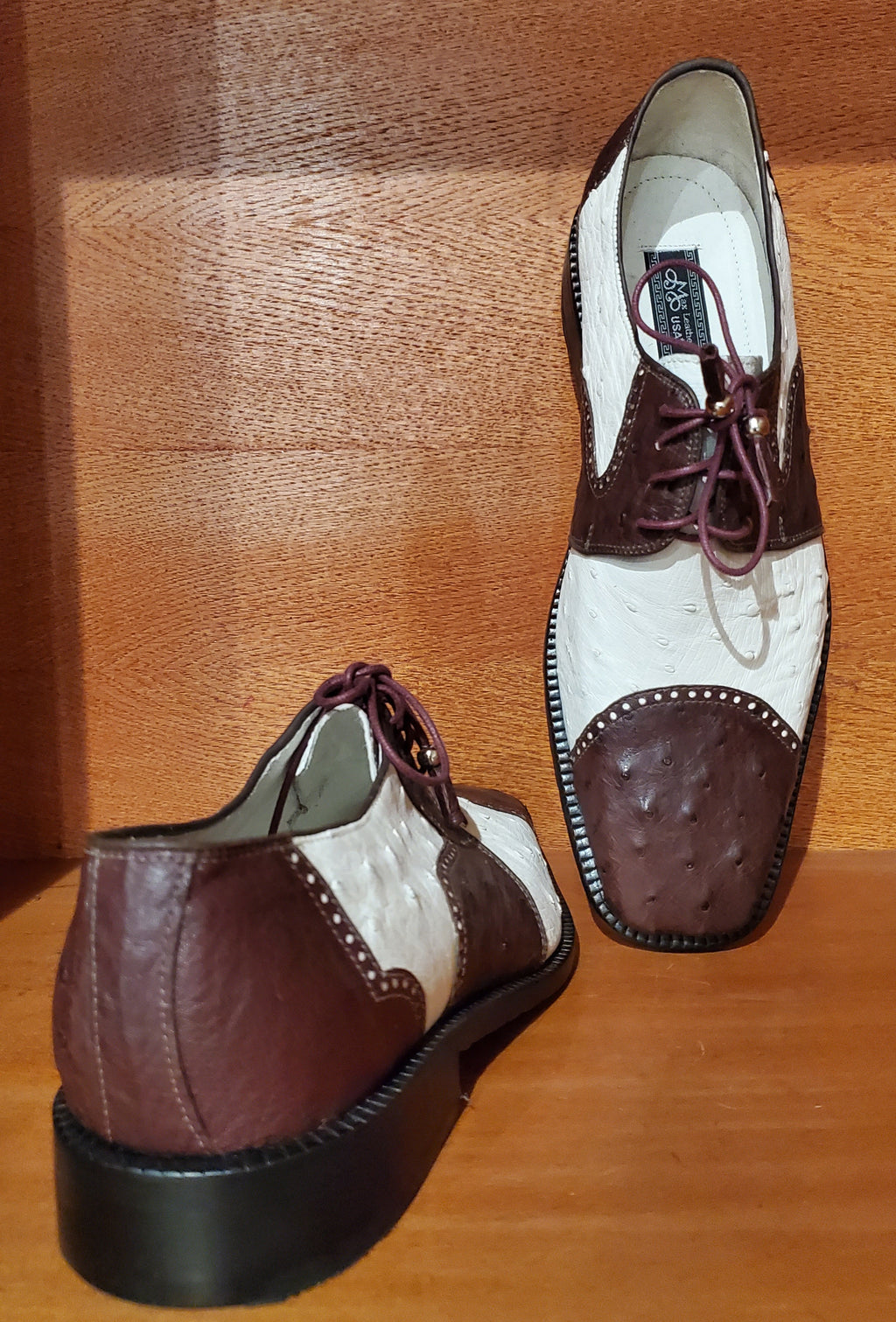 Full Ostrich Cap Toe US Men's 11.5 image 3