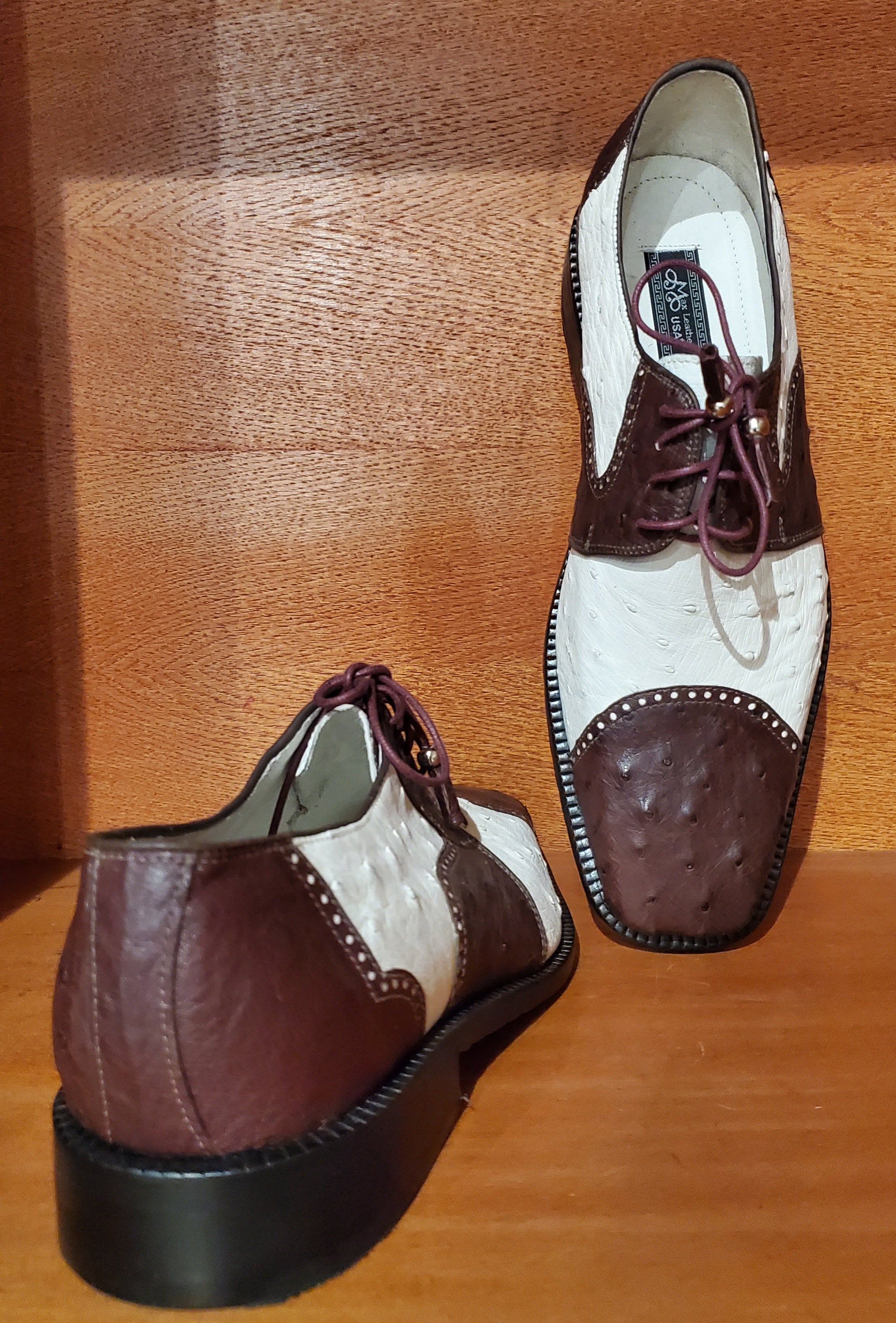 Full Ostrich Cap Toe US Men's 11.5 image 3
