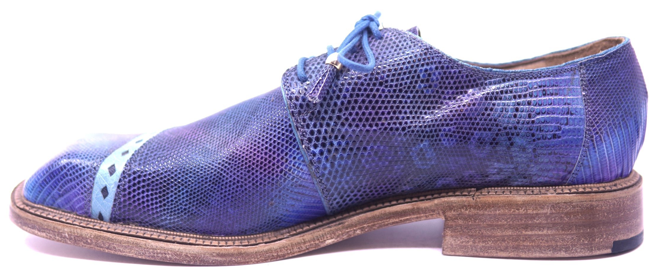 Genuine Full Lizard Colorful Dress Shoe image 1