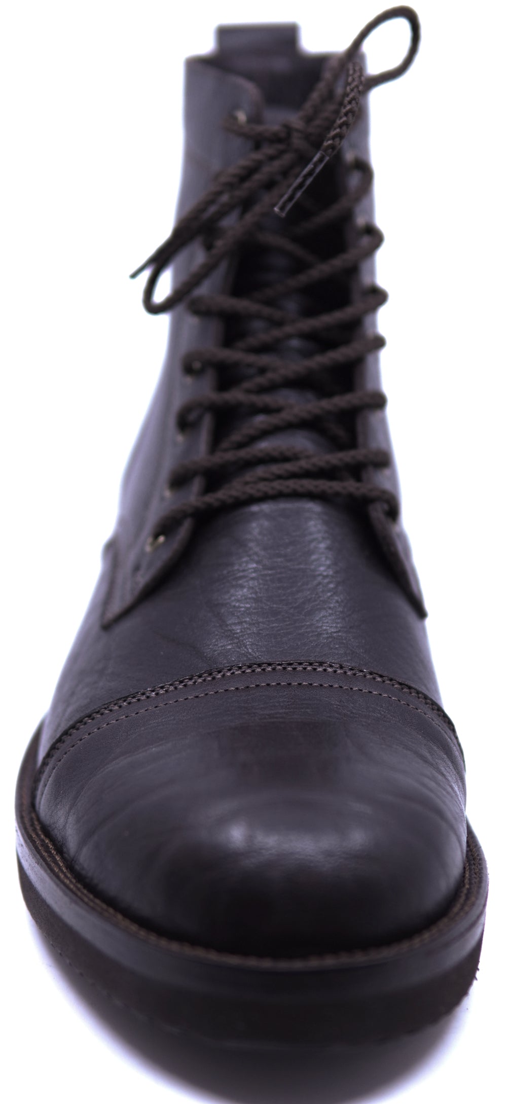 Genuine Leather Cap Toe Boots 10-US Men's image 3