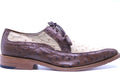 Full Ostrich Brown & Beige Dress Shoes US Men's 10 image 0