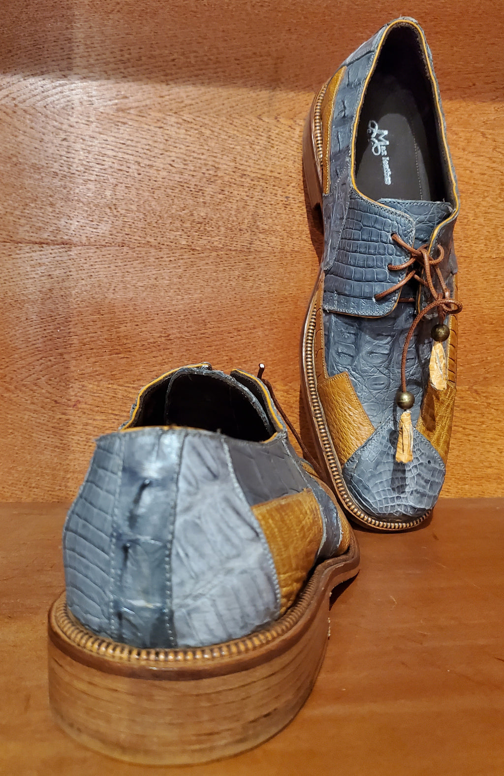 Crocodile & Ostrich Leg 007 US Men's 10.5 image 3