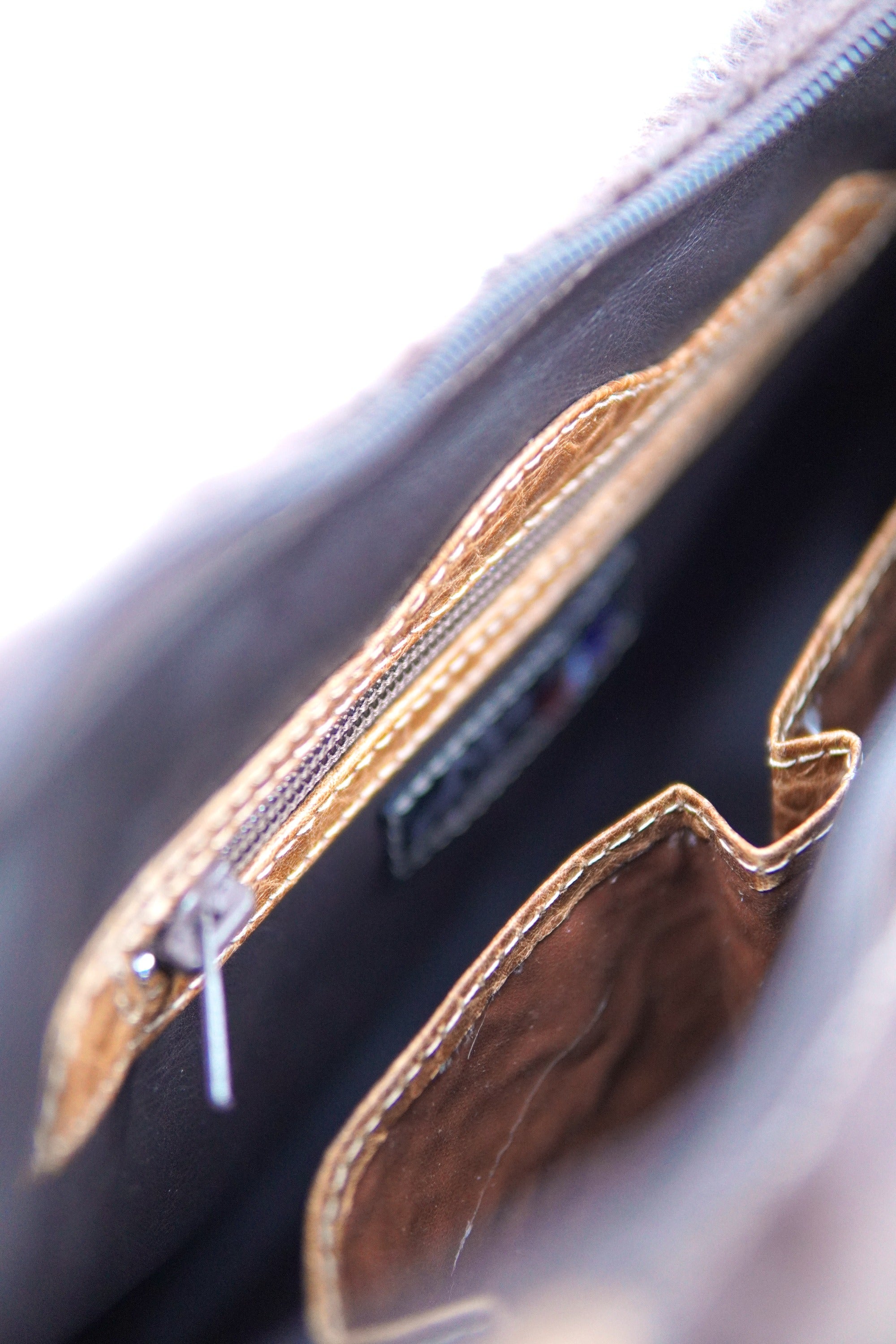 Hair-On Leather Medium Bag image 3