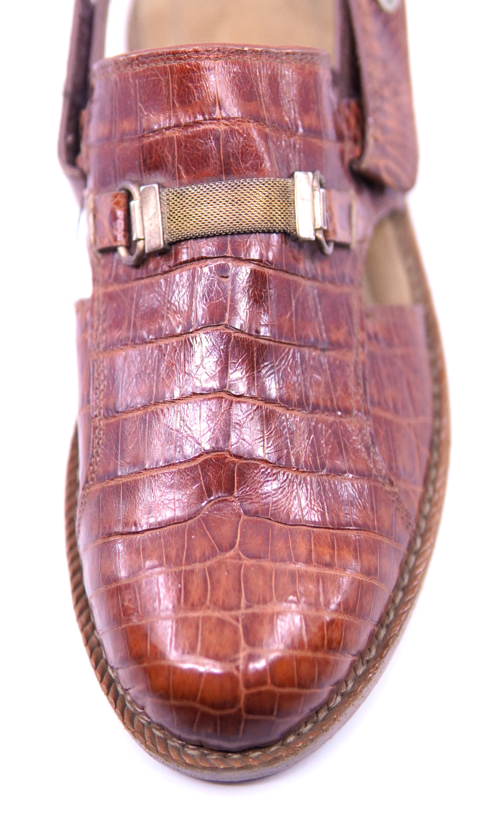 Cognac Crocodile Belly US 7 image 1