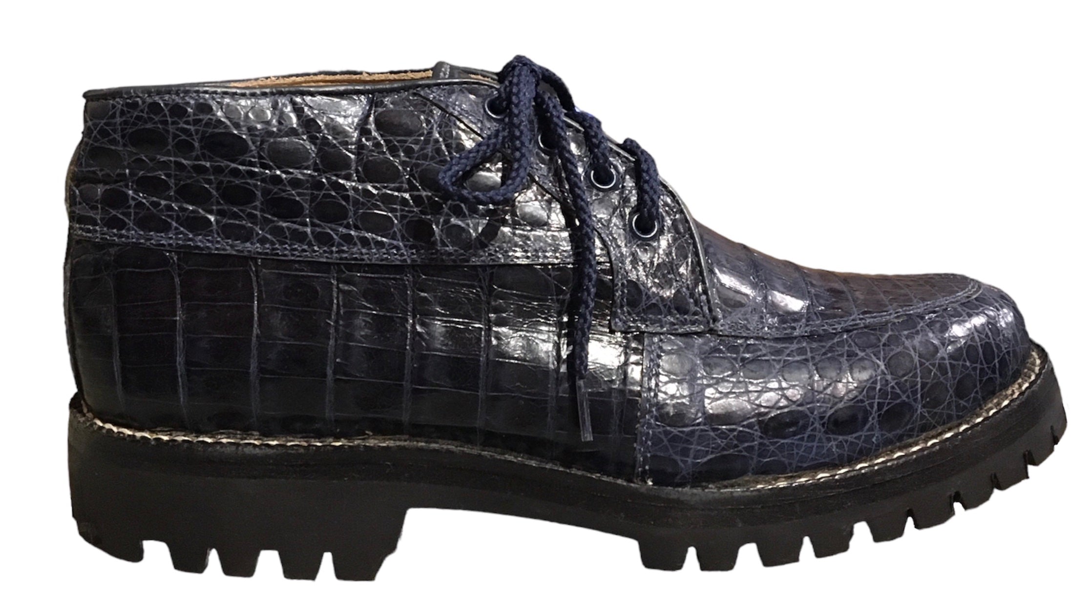 Full Caiman Belly Ankle Boot image 0