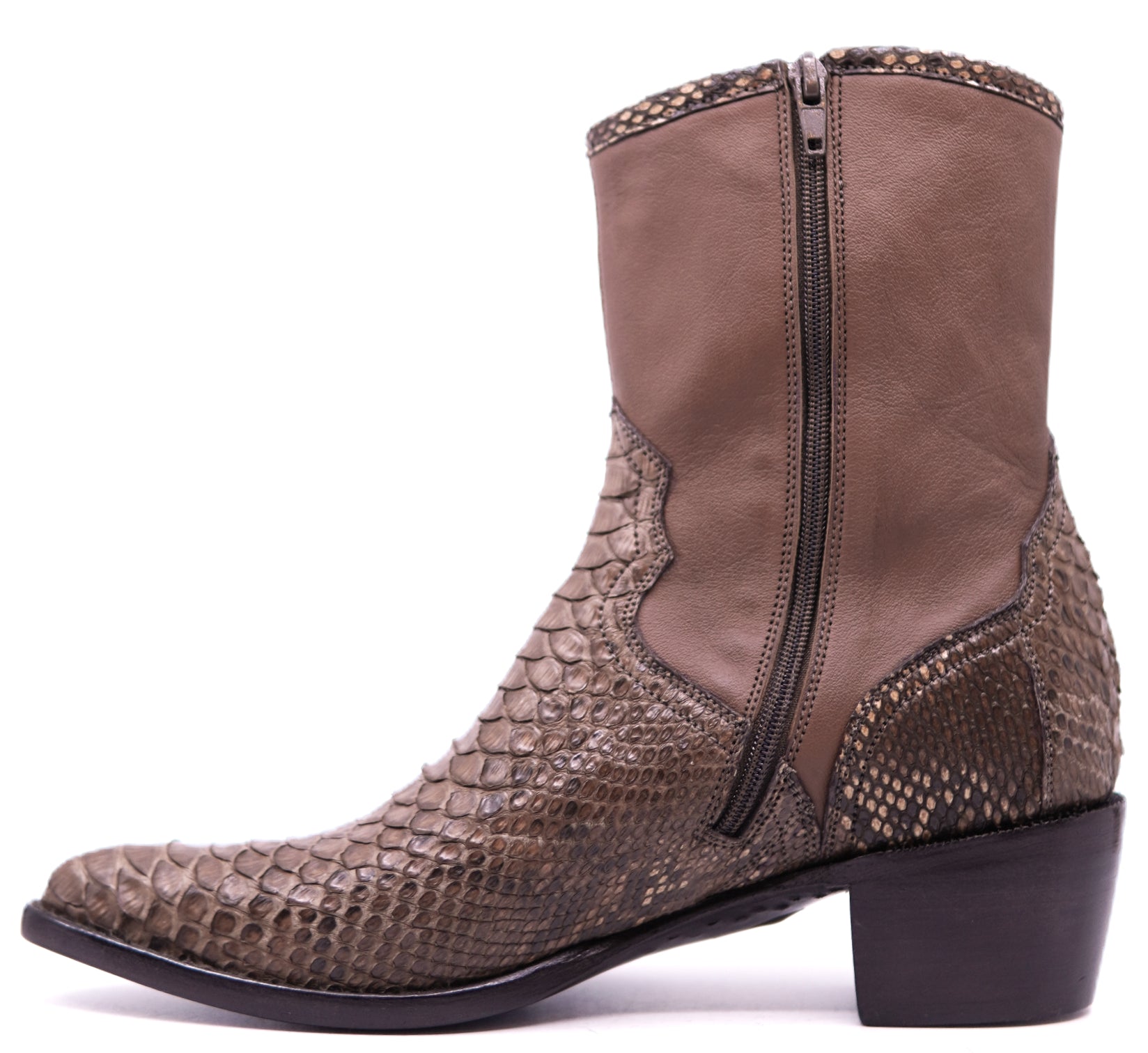 Genuine Python Botin US-8.5 Women image 1