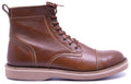 Genuine Leather Cap Toe Boots 10-US Men's image 0