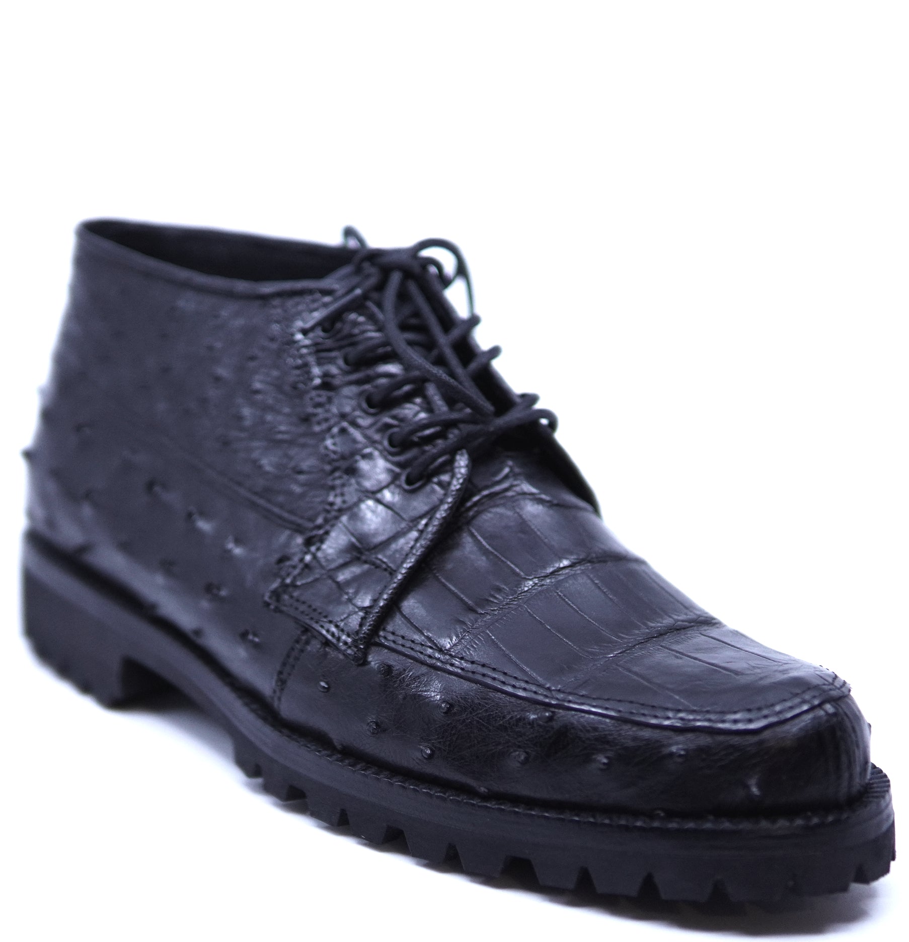 Alligator & Ostrich 8D Ankle Boots image 2