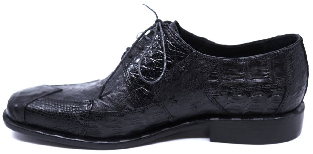 007 Ostrich & Crocodile Dress Shoe image 1