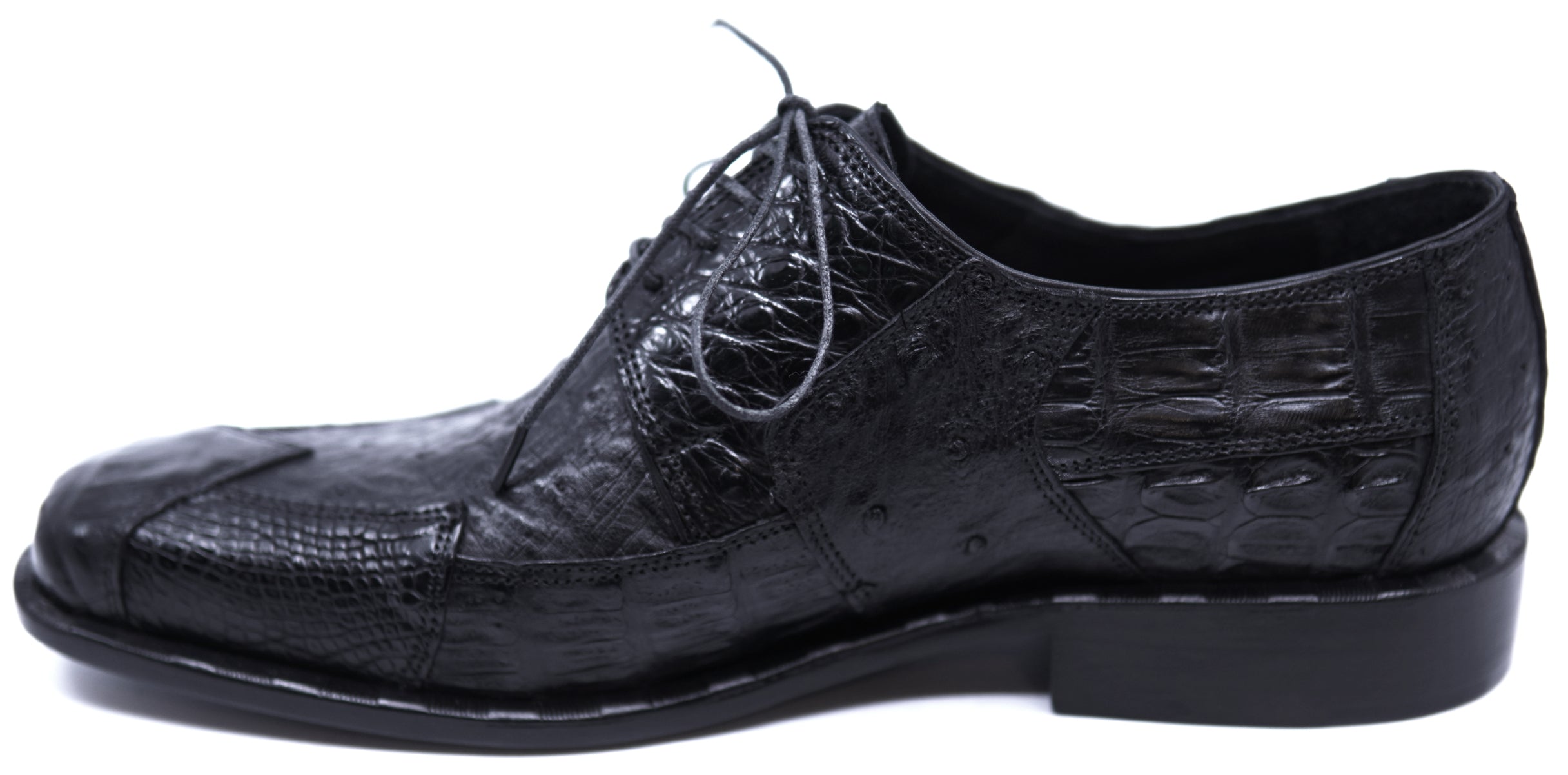 007 Ostrich & Crocodile Dress Shoe image 1
