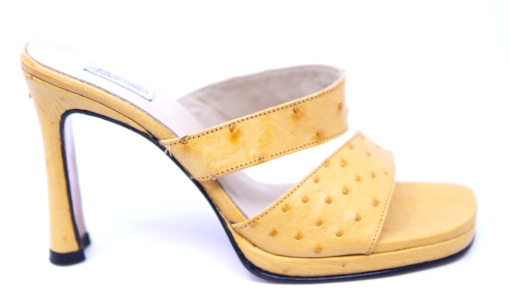 Ostrich Strap Heels US Women's 7 image 0