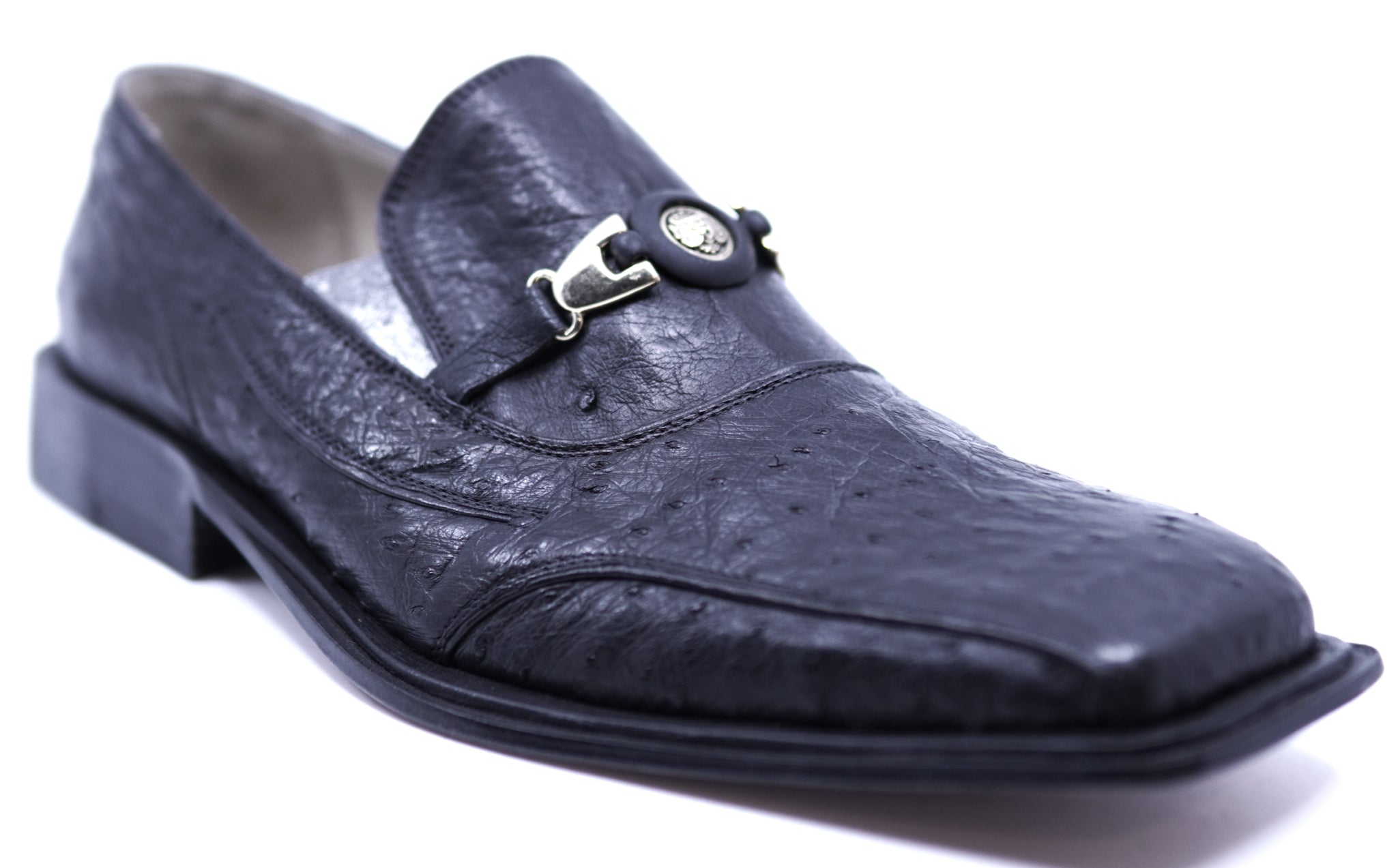 Genuine Ostrich Loafer Dress Shoe image 2