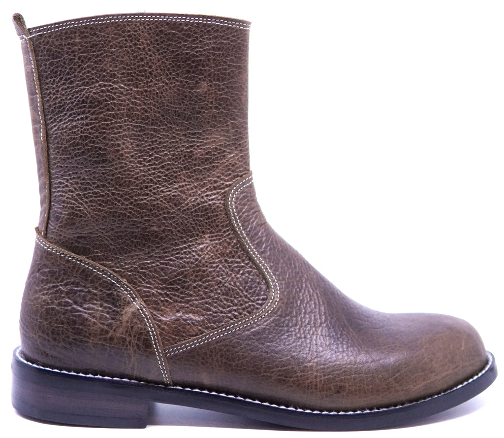 Leather Zipper Boot image 0