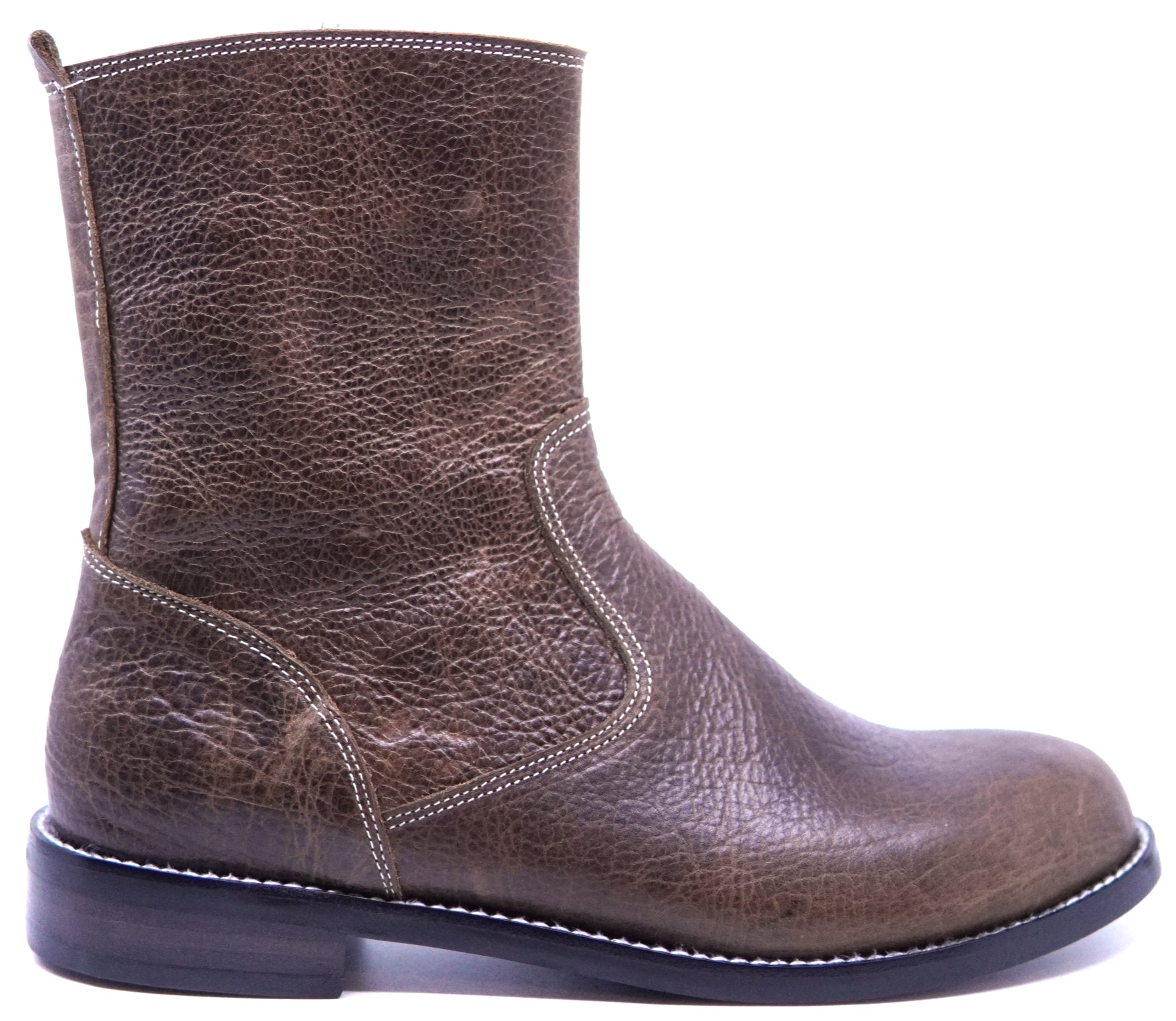 Leather Zipper Boot image 0