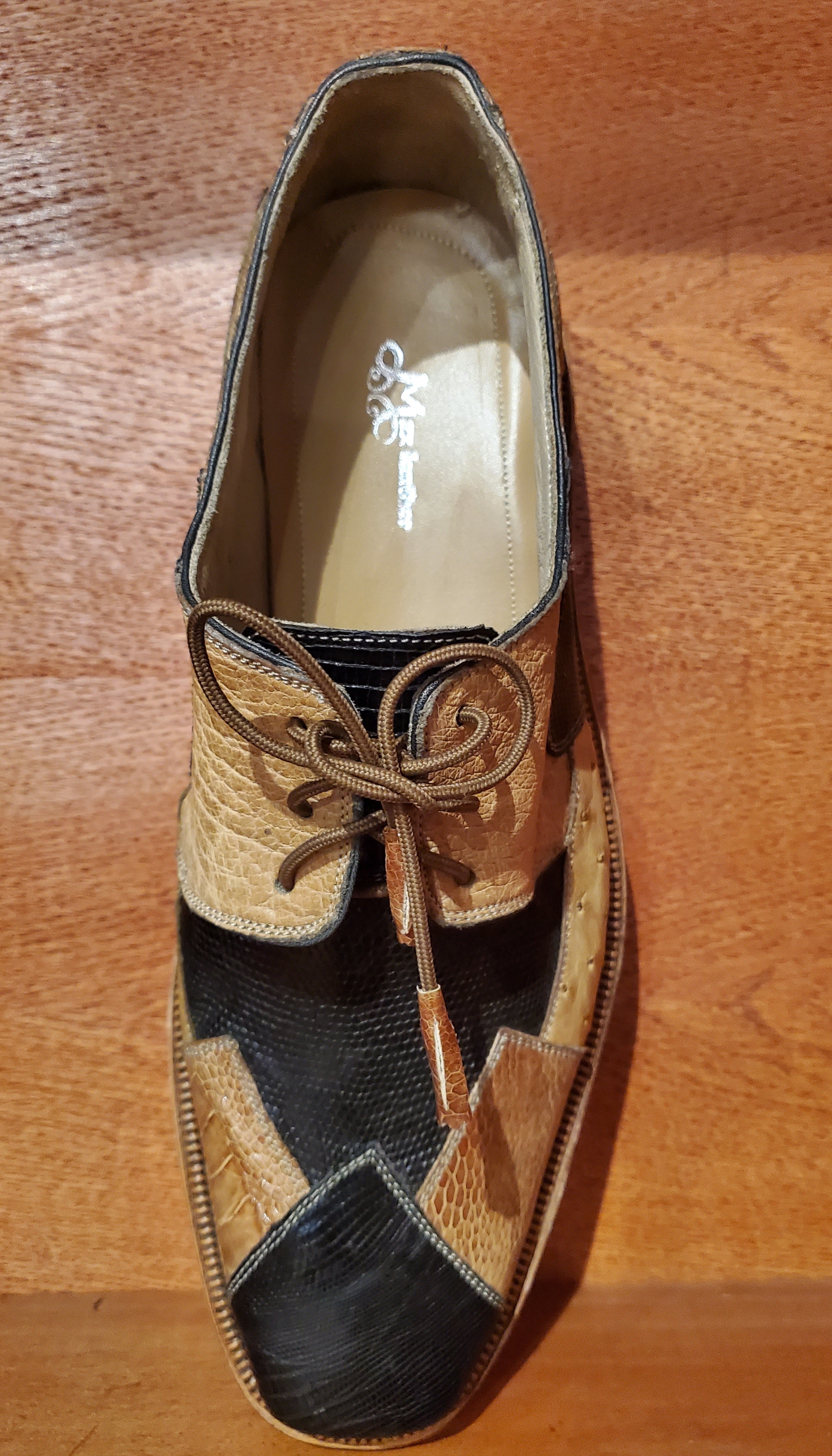Lizard & Ostrich Dress Shoes US Men's 11 image 3