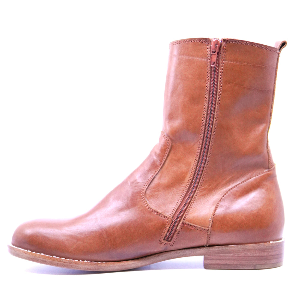 Leather Zipper Boot image 3