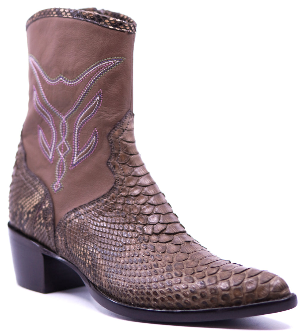 Genuine Python Botin US-8.5 Women image 3