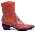 Genuine Leather Floral Printed Botin 8.5-US Women's 8.5 image 0