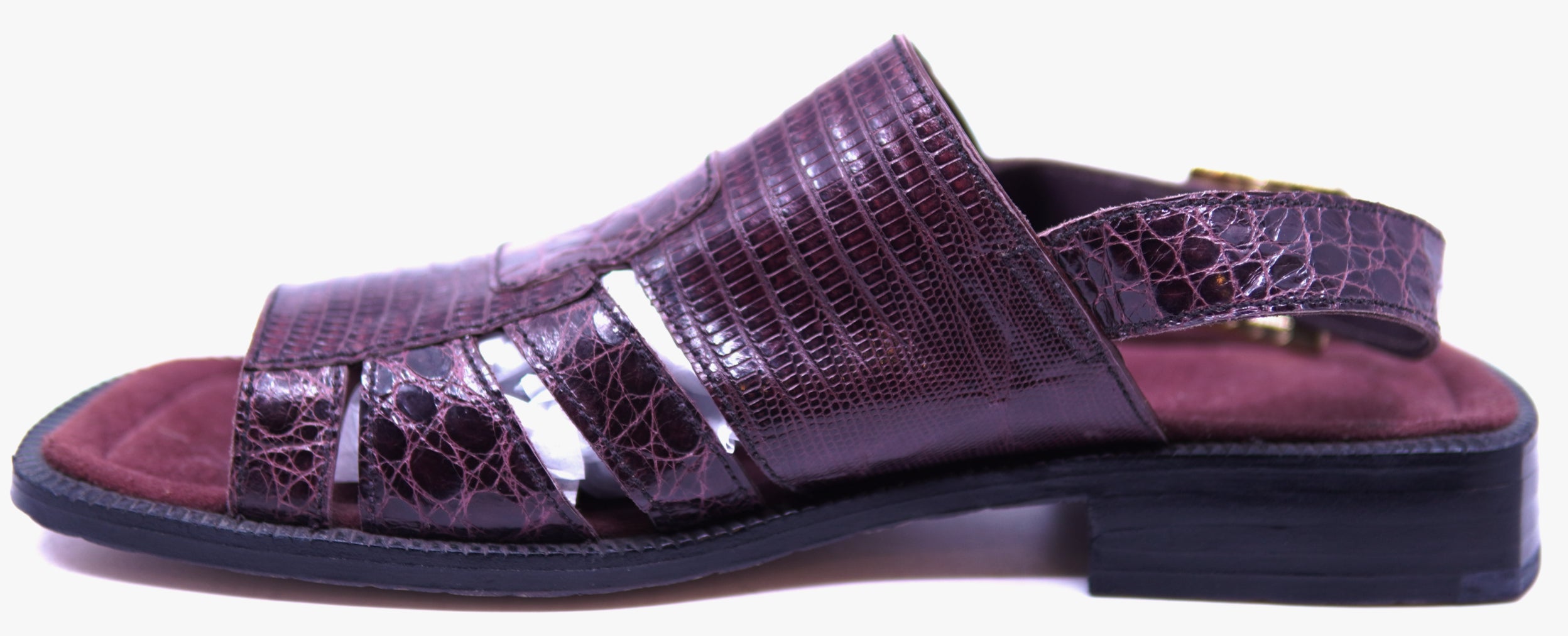 Genuine Crocodile & Lizard Sandals image 1
