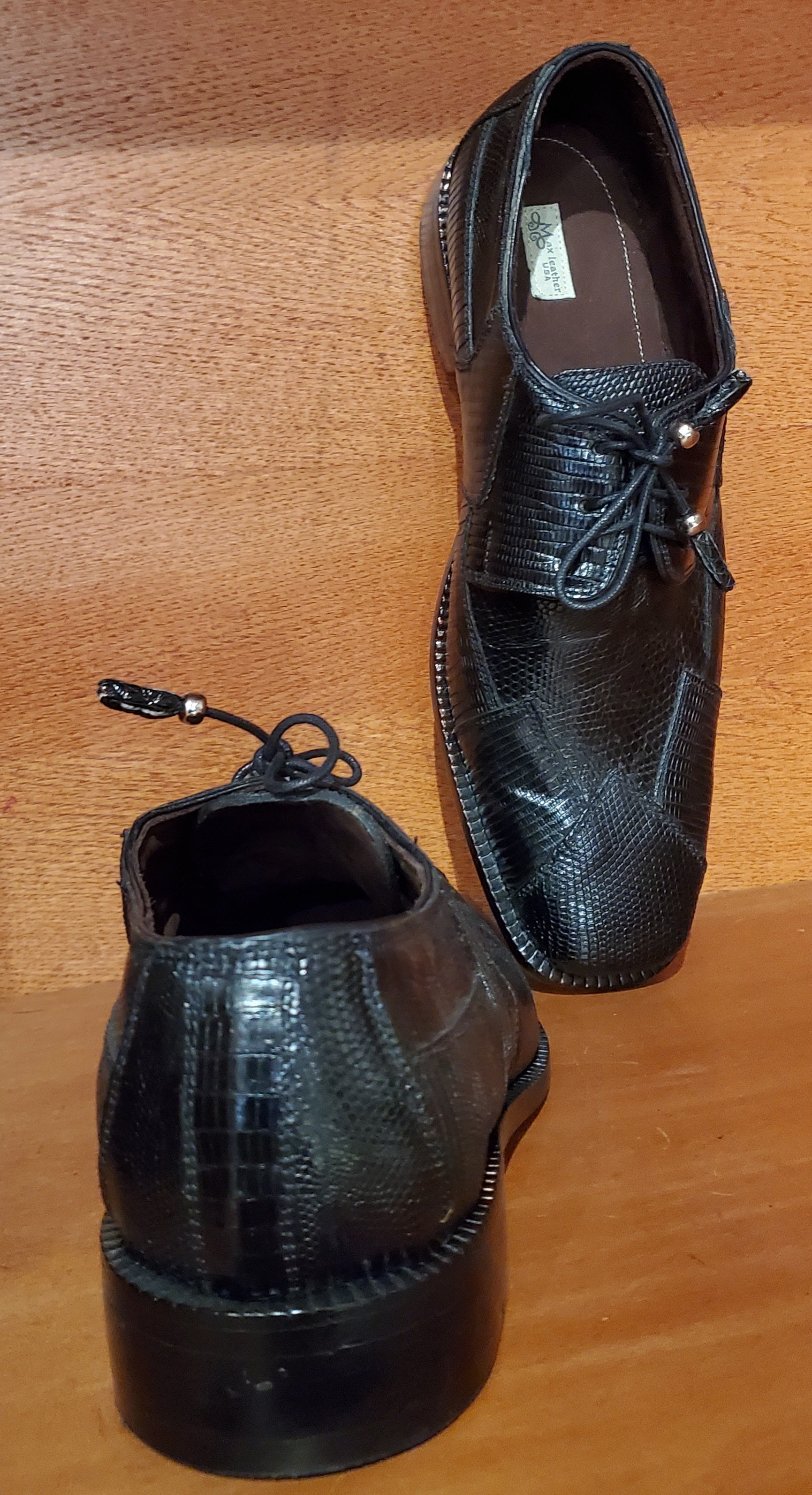 Black Lizard 007 Dress Shoe US Men's 10.5 image 3