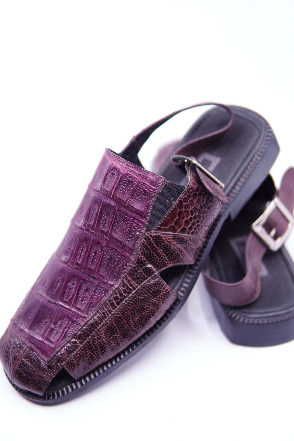 Crocodile & Ostrich Leg Sandals image 3