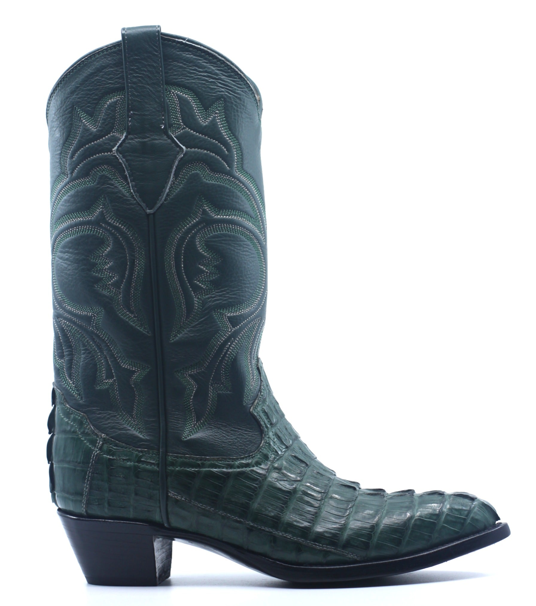 Caiman Tail Cowboy Boot Women's 7.5 image 0